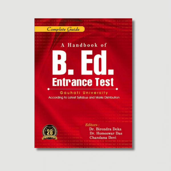 A Handbook of B.Ed. Entrance Test